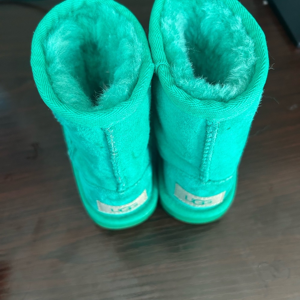 UGG kids classic II Teal Boots